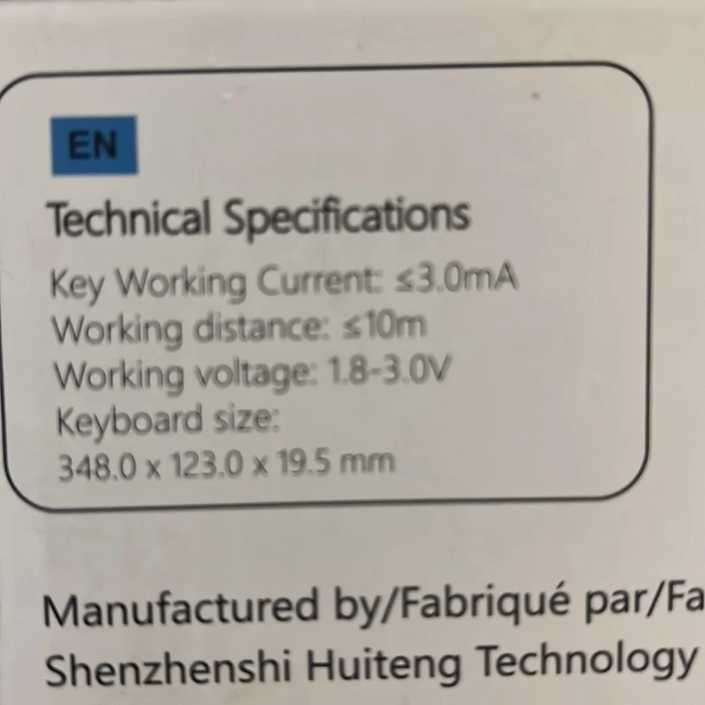 Omoton Wirleas Keyboard